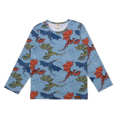 Walkiddy Colourful Dragons Long Sleeved Top