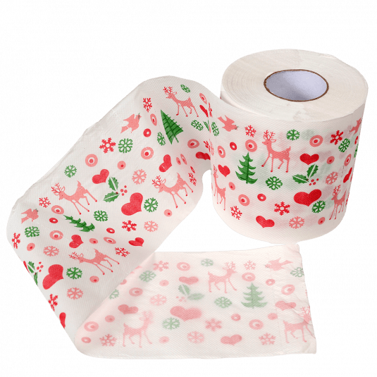 Rex of London 50s Christmas Toilet Roll
