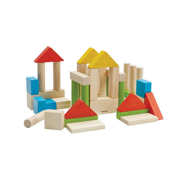 Plan Toys Colourful 40 Unit Blocks