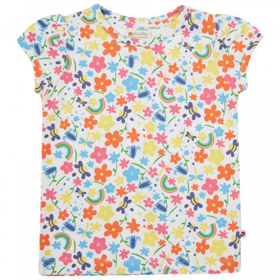 Piccalilly Rainbow Meadow All Over Print T-shirt