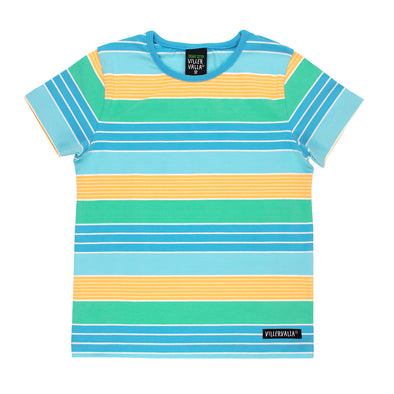 Villervalla Florida Stripes Organic Cotton T-shirt