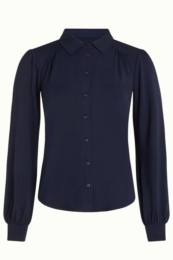 King Louie Evening Blue Carina Blouse