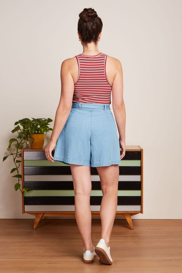King Louie Marnie Shorts Festa Light Denim