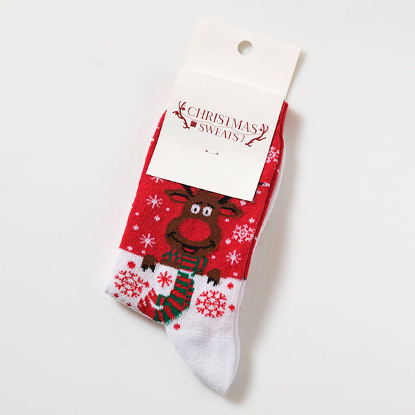 Happy Seasons Rudolf's Christmas Socks