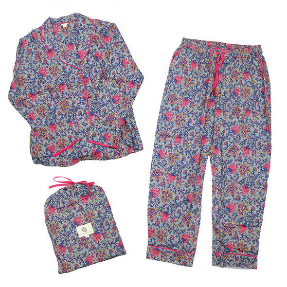 POM Paisley Print Eco Viscose Pyajamas