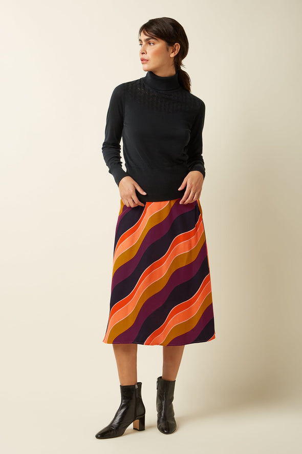 King Louie Beaujolais Red Razzle Juno Skirt