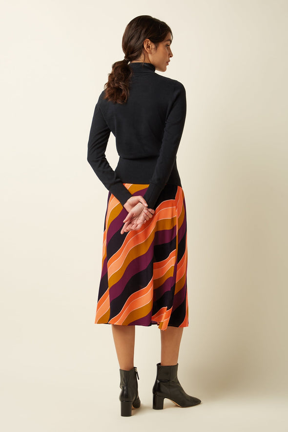 King Louie Beaujolais Red Razzle Juno Skirt