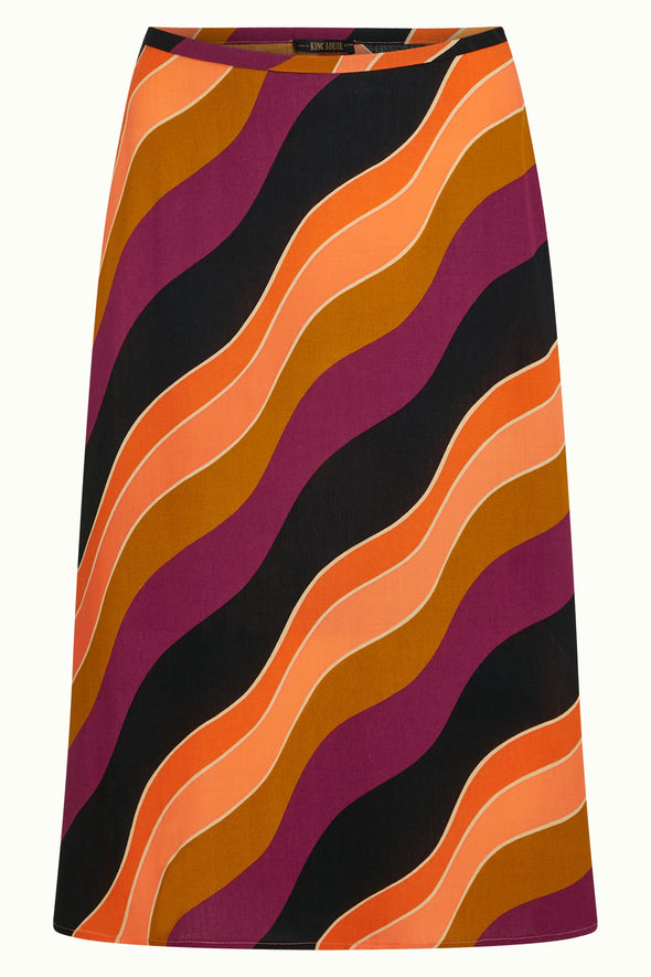 King Louie Beaujolais Red Razzle Juno Skirt