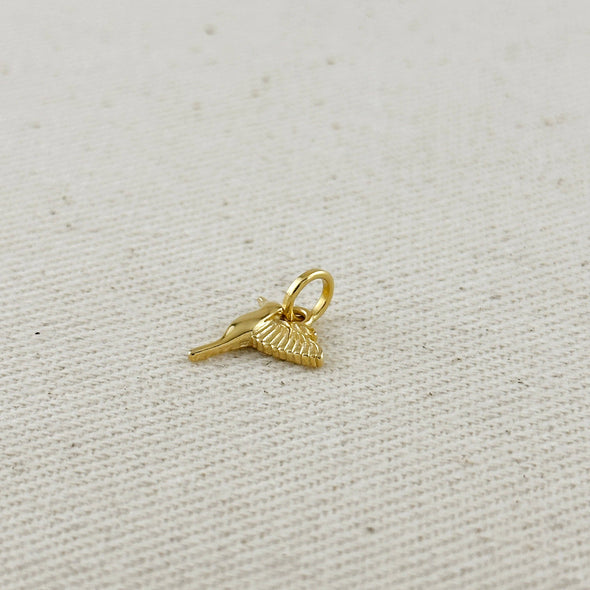 GoldFi - 18k Gold Filled Hummingbird Charm
