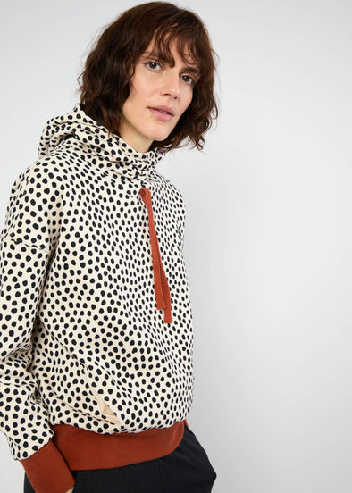 Blutsgeschwister Urban Dot Vibes Casual Hooded Sweatshirt