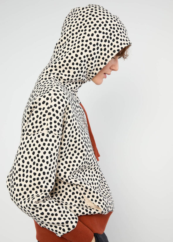 Blutsgeschwister Urban Dot Vibes Casual Hooded Sweatshirt