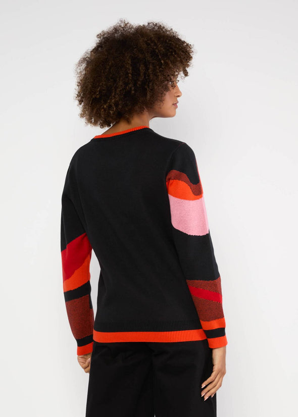 Blutsgeschwister Cosy Storyteller Autumn Wave Jumper