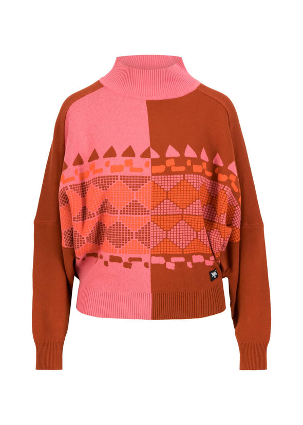 Blutsgeschwister Pink Diamond Loom Egg Batwing Jumper