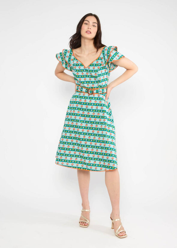 Blutsgeschwiste Tiny Picnic Falbala Festival Dress