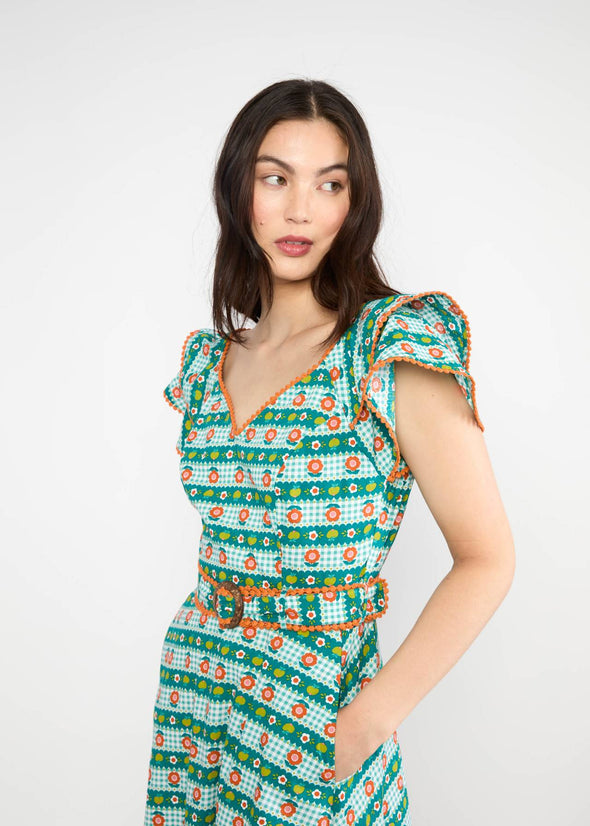 Blutsgeschwiste Tiny Picnic Falbala Festival Dress