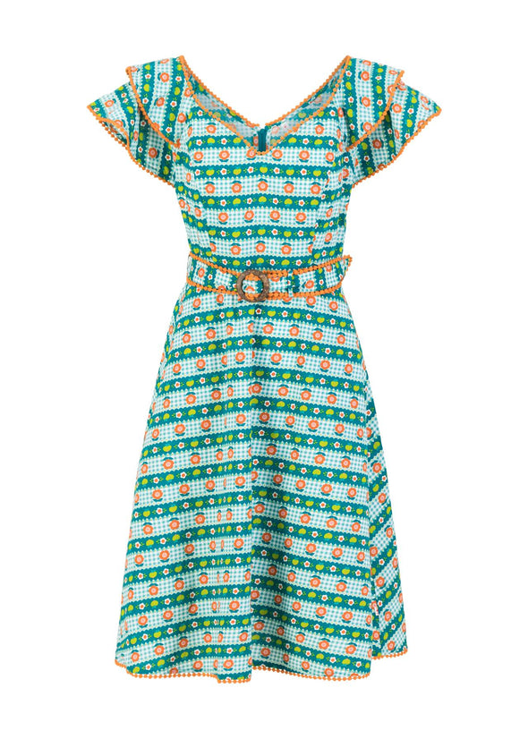 Blutsgeschwiste Tiny Picnic Falbala Festival Dress