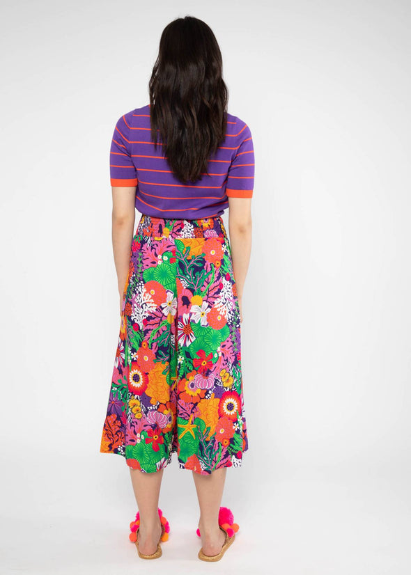 Blutsgeschwister Coral Flower Flotte Culottes