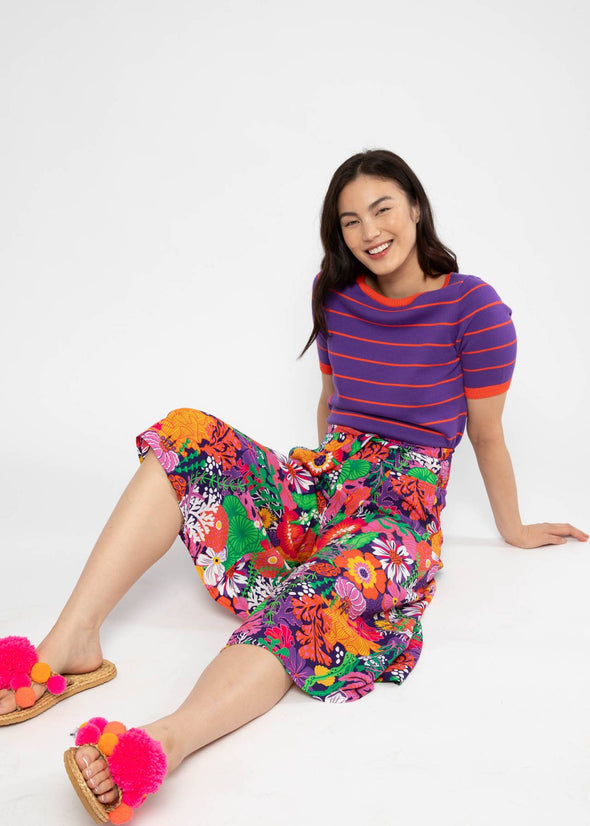 Blutsgeschwister Coral Flower Flotte Culottes
