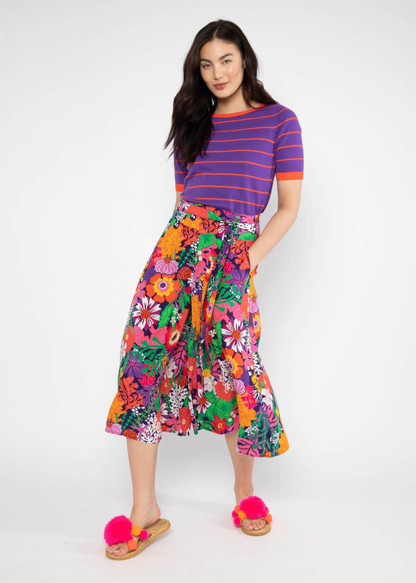 Blutsgeschwister Coral Flower Flotte Culottes