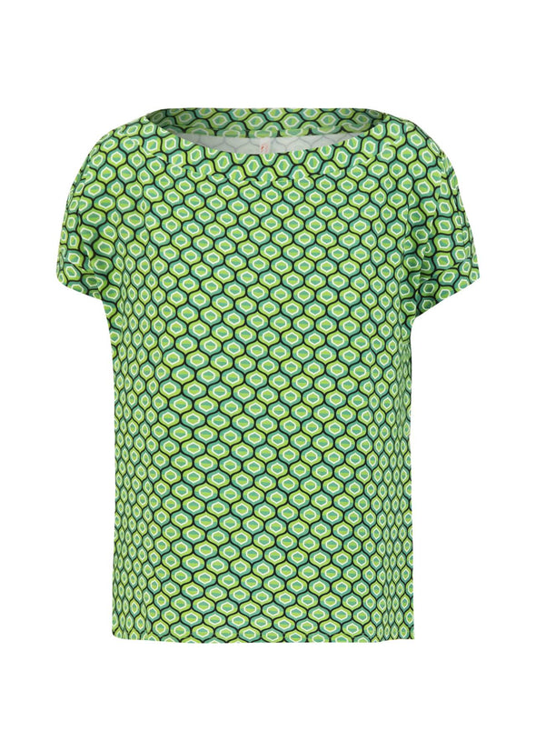 Blutsgeschwister Spring Pearl Flower Flowgirl Top