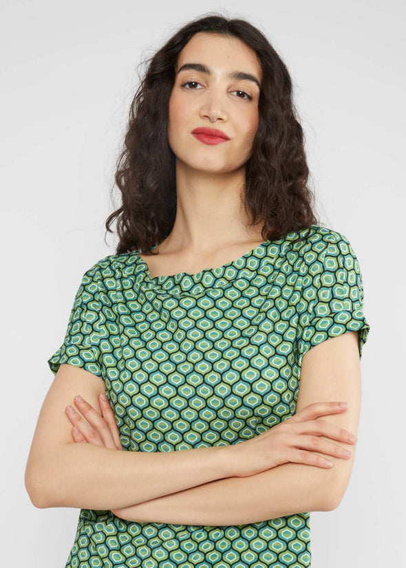 Blutsgeschwister Spring Pearl Flower Flowgirl Top