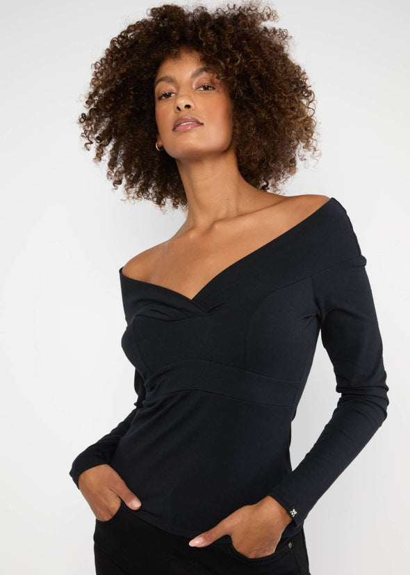 Blutsgeschwister Ladybirds Kiss Black and Strong Top