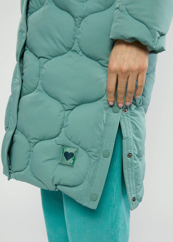 Blutsgeschwister Cold Retro Blue No Down Mister Winter Coat