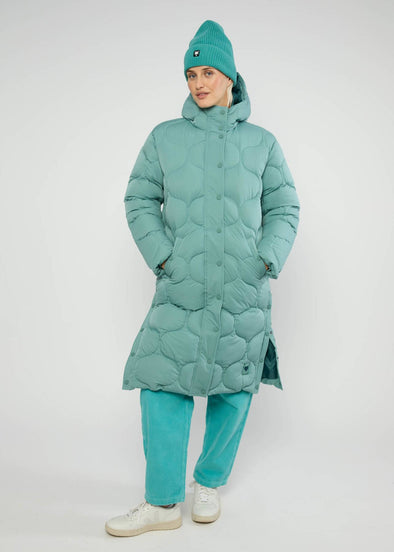 Blutsgeschwister Cold Retro Blue No Down Mister Winter Coat