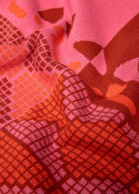 Blutsgeschwister Pink Diamond Loom Egg Batwing Jumper