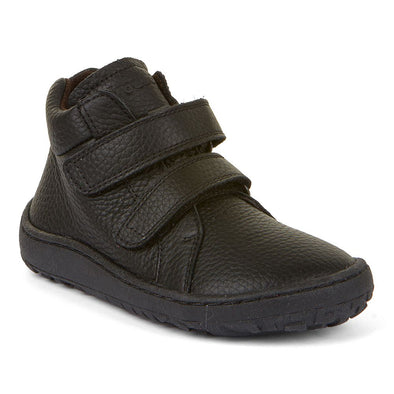 Froddo Barefoot Style Black Ankle Boots With Velcro Closure