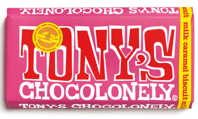 Tony's Chocolonely Milk Caramel Biscuit 180g