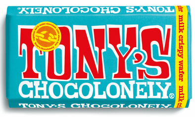 Tony's Chocolonely Crispy Wafer Milk Chocolate 180g