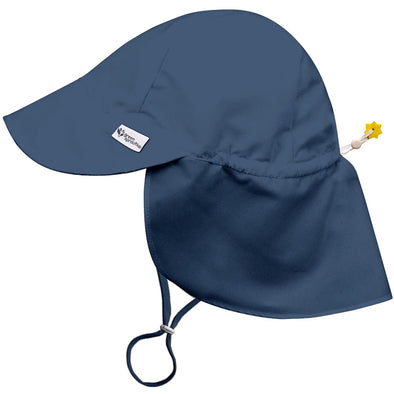Green Sprouts Eco Flap Hat Navy