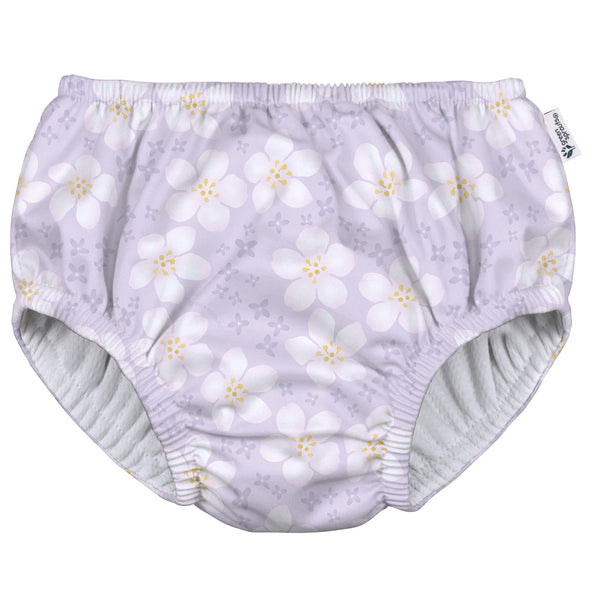 Green Sprouts Light Lavender Blossom Eco Pull Up Reusable Swim Nappy