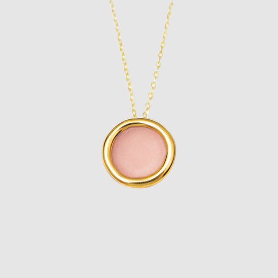 Danu Pink Halo Necklace