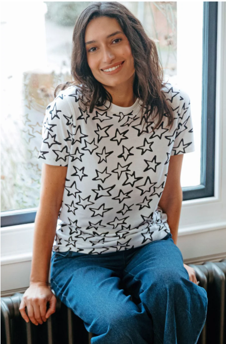 Sugarhill Brighton Maggie White/Black T-shirt