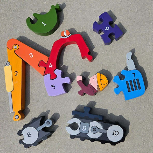 Alphabet Jigsaws Number Digger