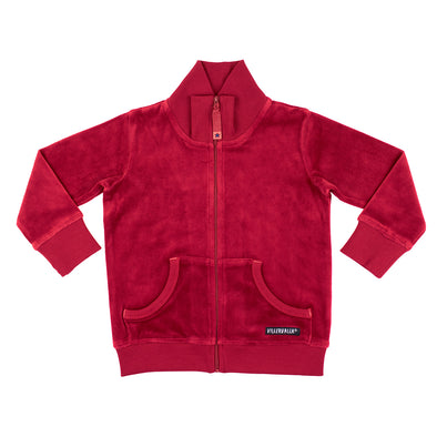 Villervalla Ruby Zip Velour Jacket