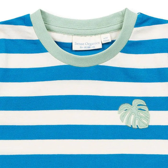 Sense Organics Blue Stripe Ibon T-Shirt