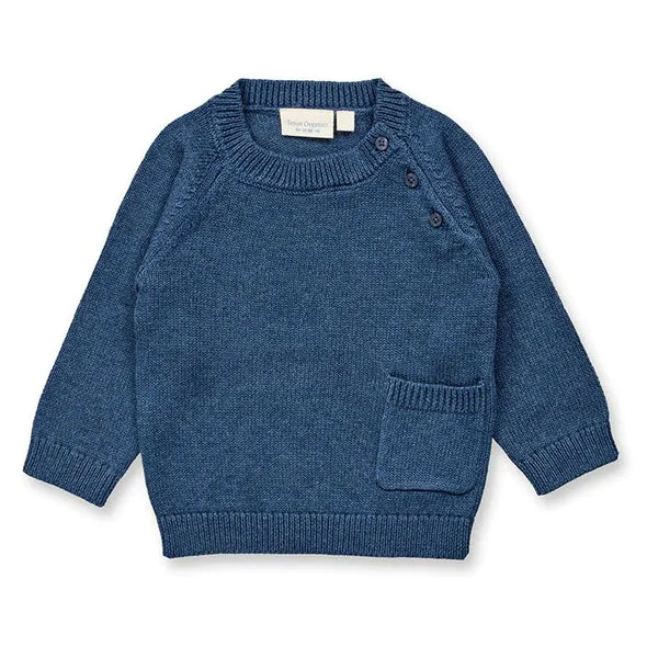 Sense Organics Navin Bear Knitted Sweater