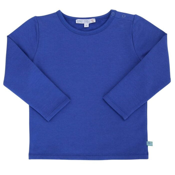 Enfant Terrible Cobalt Organic Cotton Thermal Long Sleeved Top