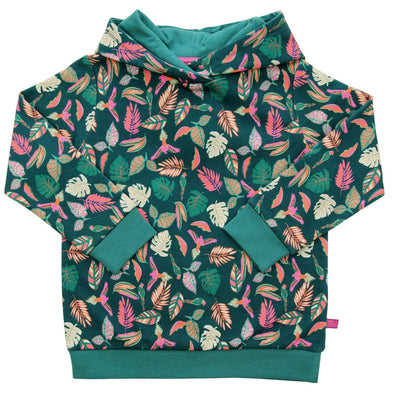 Enfant Terrible Parrot Print Organic Cotton Hoodie