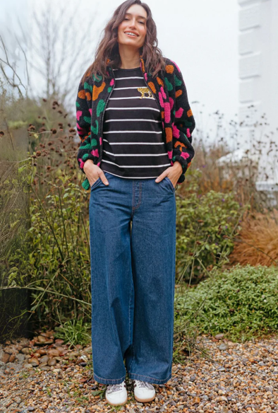 Sugarhill Brighton Immy Deep Blue Denim Trousers