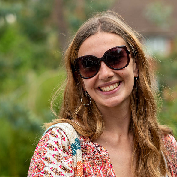 POM Large Frame Ruby Recycled Sunglasses