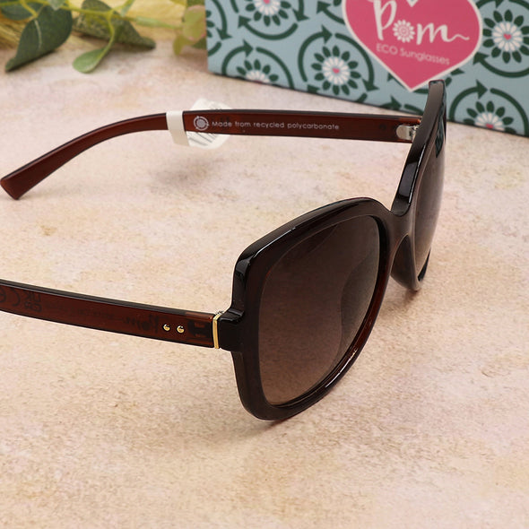 POM Large Frame Ruby Recycled Sunglasses