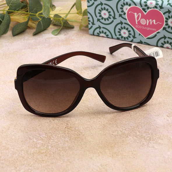 POM Large Frame Ruby Recycled Sunglasses