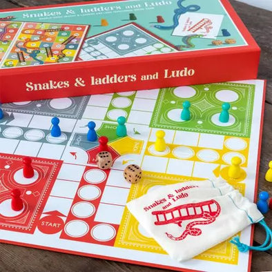 Rex of London Snakes and Ladders and Ludo