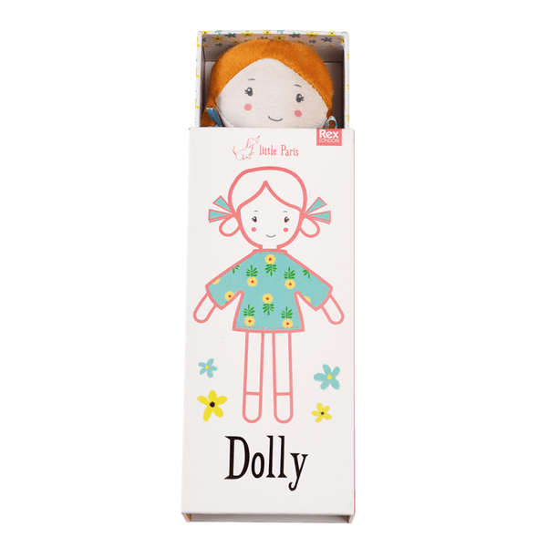 Rex of London Little Paris Rag Dolly in a Box