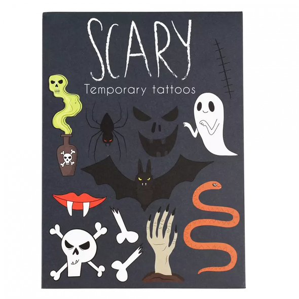 Rex of London Scary Temporary Tattoos