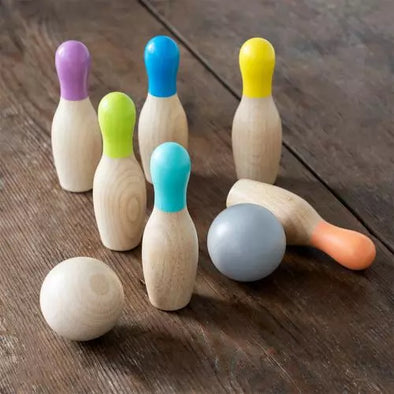 Rex of London Wooden Skittles Set